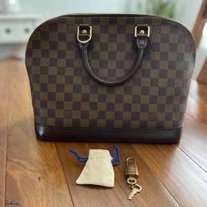Louis Vuitton Alma Handbag Damier PM